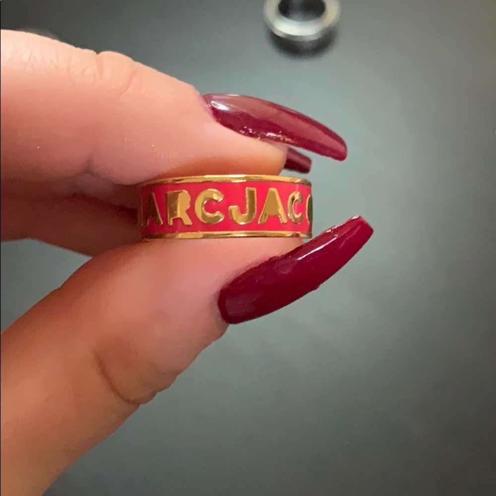 Classic red mark ring Marc By Marc Jacobs